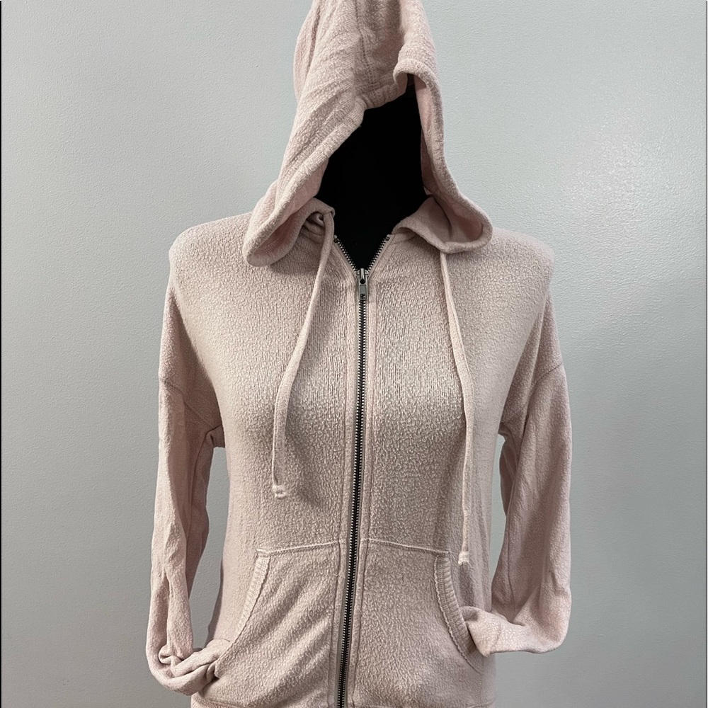 Soft light weight zip up